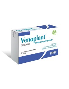 Venoplant Integratore Microcircolo 20 Compresse da 1,2 g
